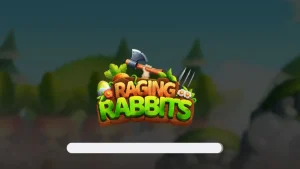 Raging Rabbits slot gameplay dengan tema kelinci militer yang eksplosif